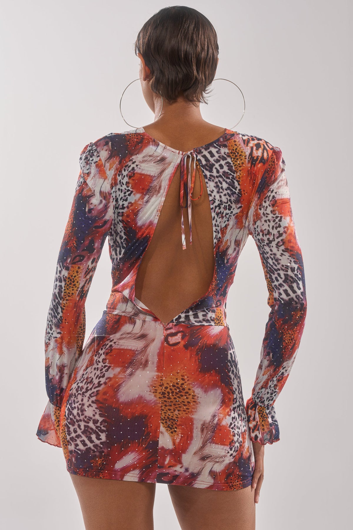 On The Prowl Leopard Mini Dress