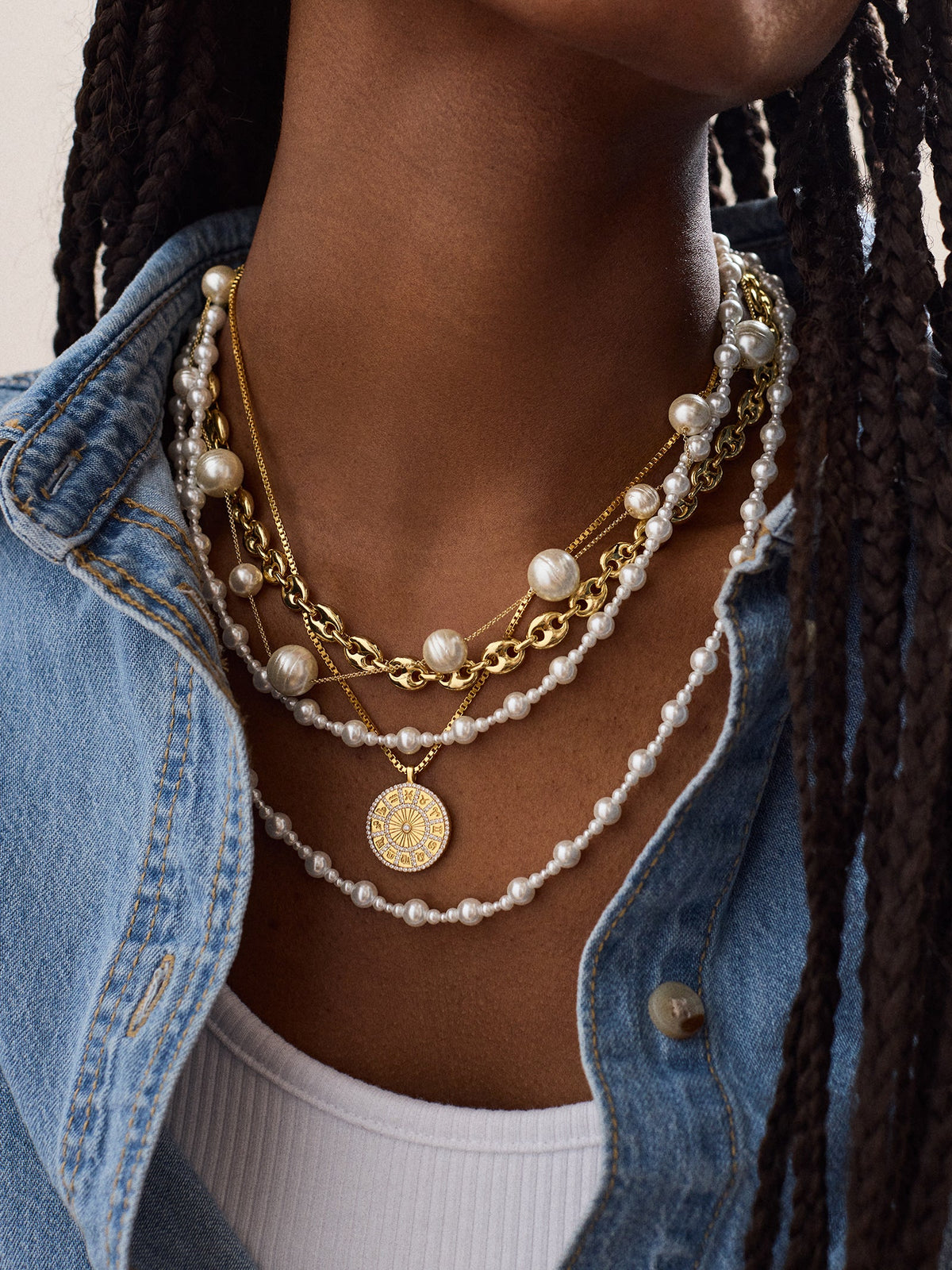 Thalia Necklace  - Gold