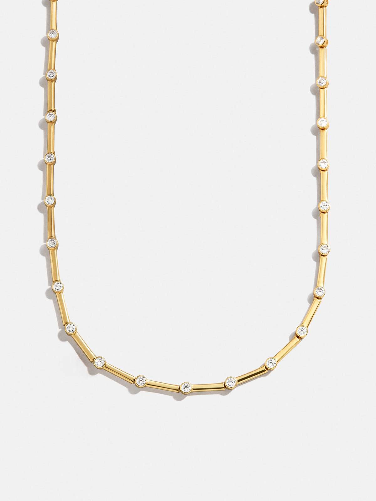 18K Gold Eve Necklace - Gold/Pavé