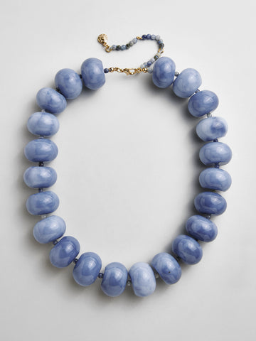 Joan Semi-Precious Necklace - Blue Sodalite