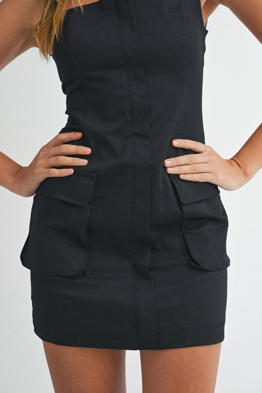 Always Classy Cargo Mini Dress