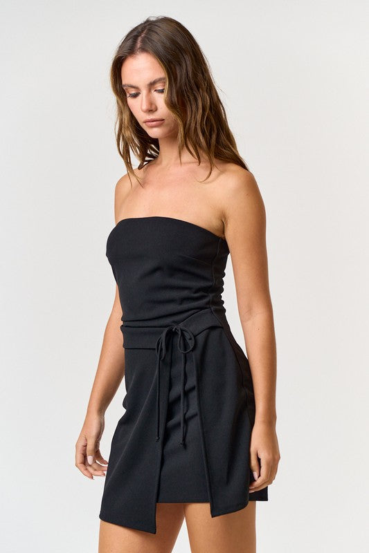 Bow Down Mini Dress