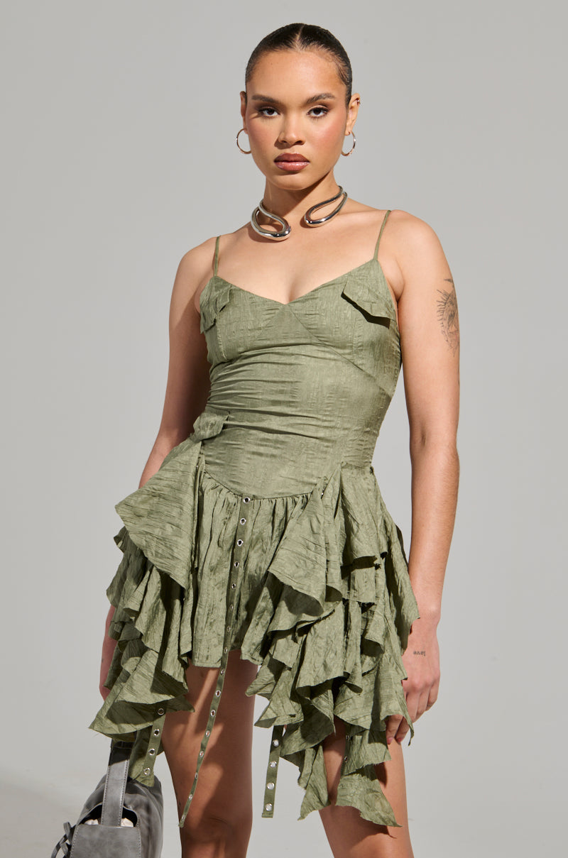 Cant Compare Chiffon Mini Dress