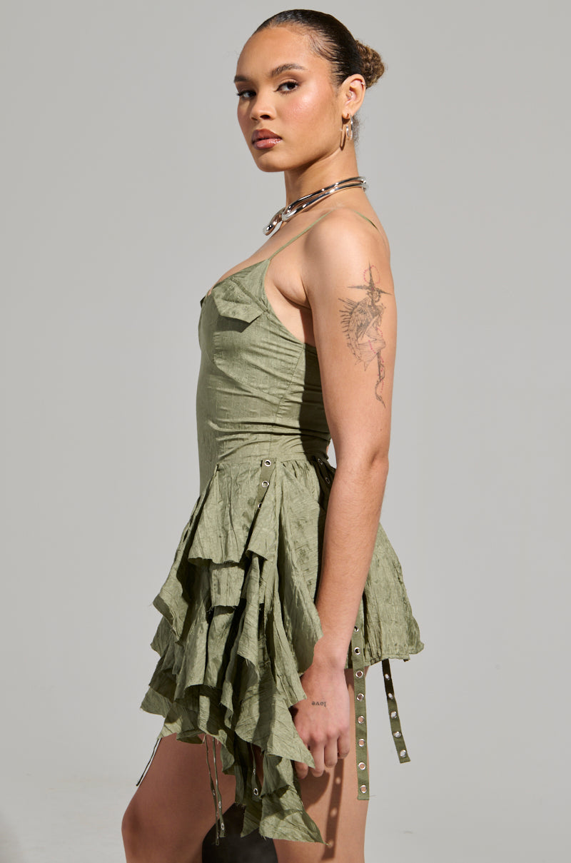 Cant Compare Chiffon Mini Dress