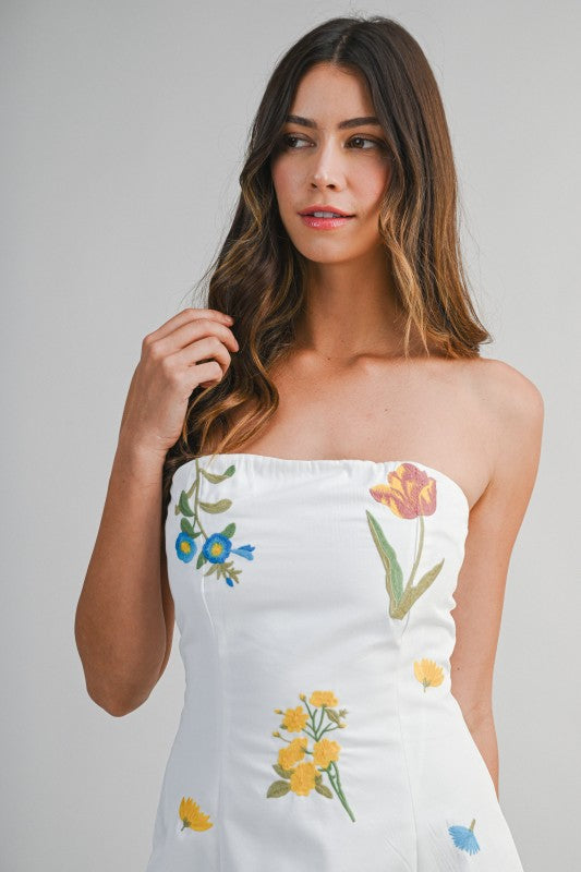 Flower Market Mini Dress