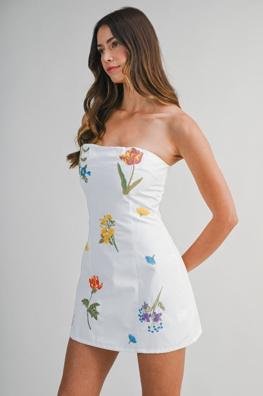 Flower Market Mini Dress