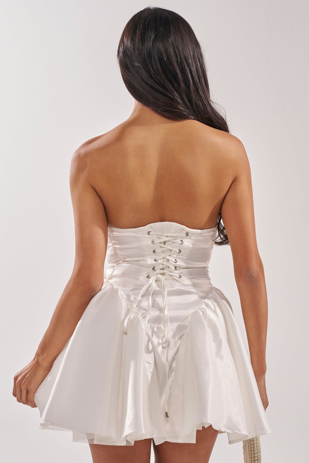 She Cute Corset Mini Dress