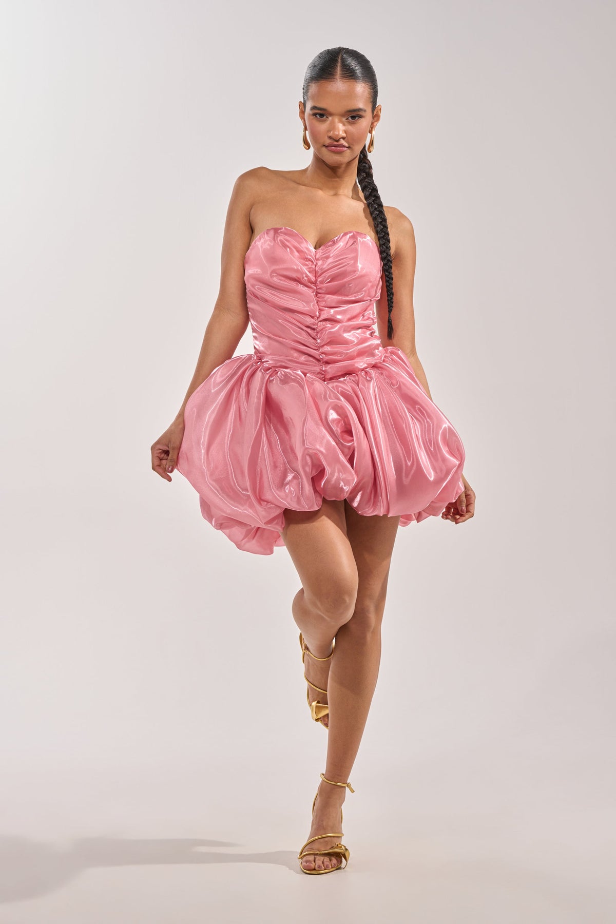Hard To Please Bubble Mini Dress