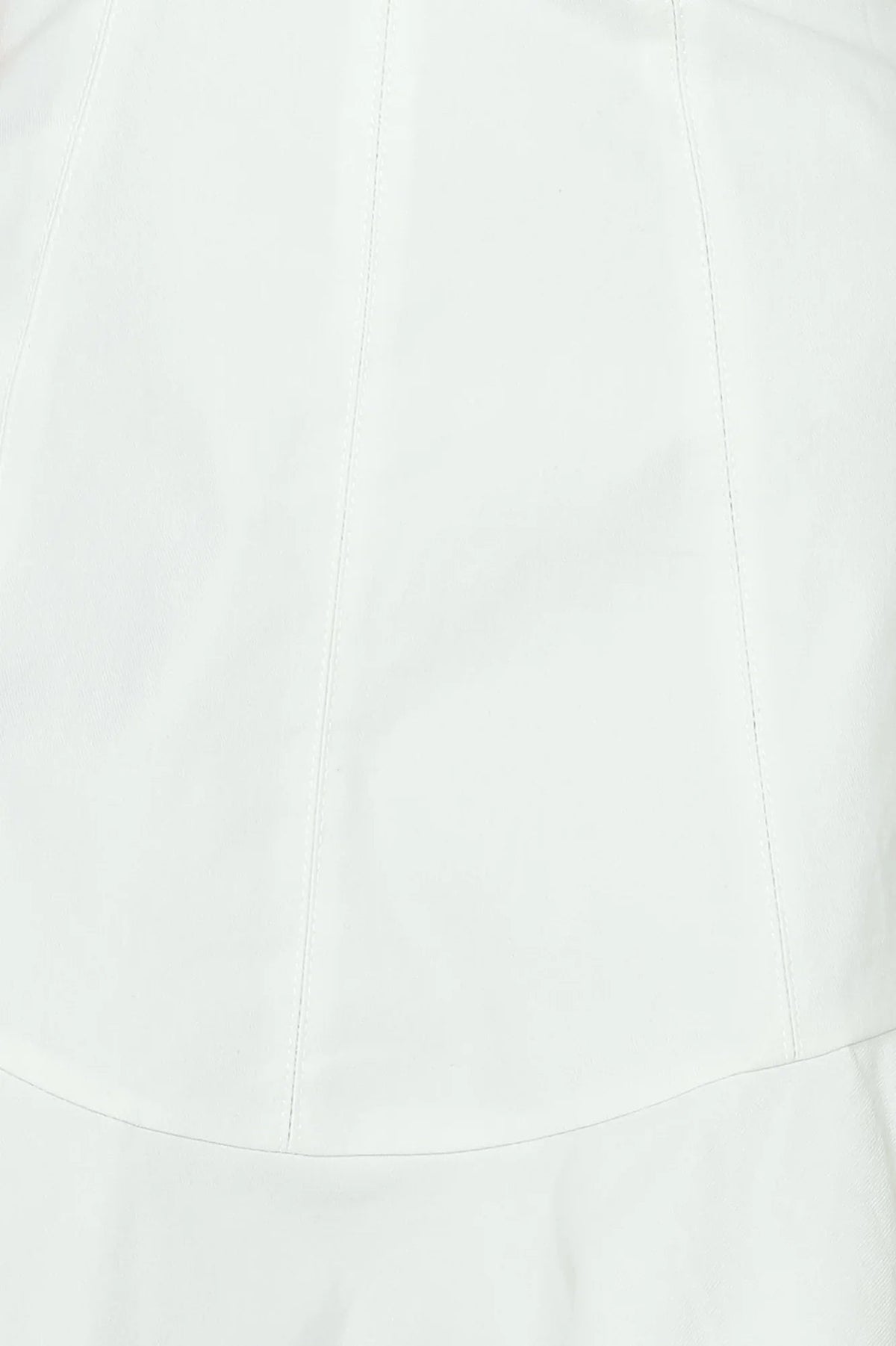 Ivory Cascade Ruffle Mini Dress
