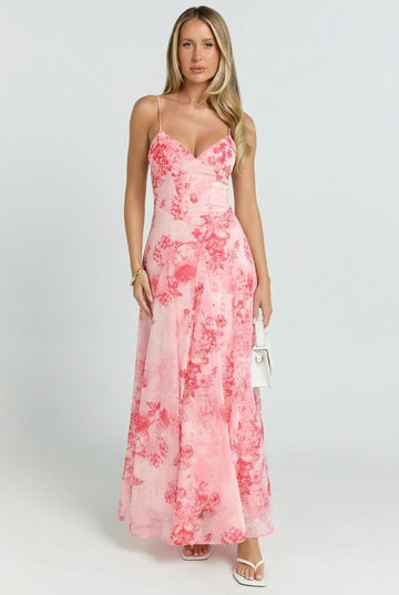 La Vie en Rose Maxi Dress