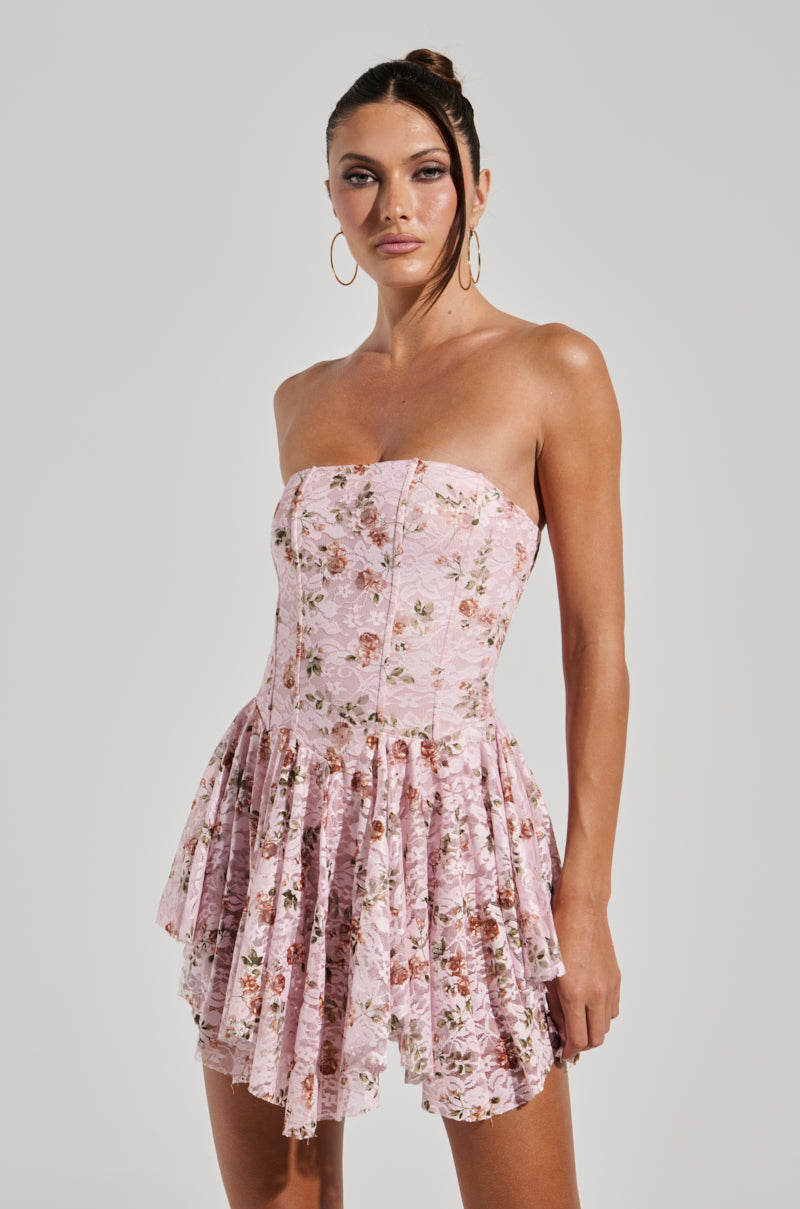 A Keeper Lace Mini Dress