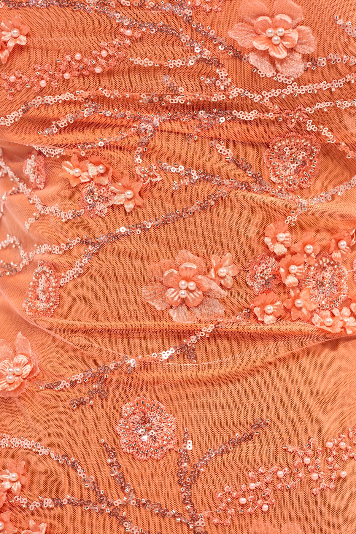 Sweet Like Me Mini Dress In Orange