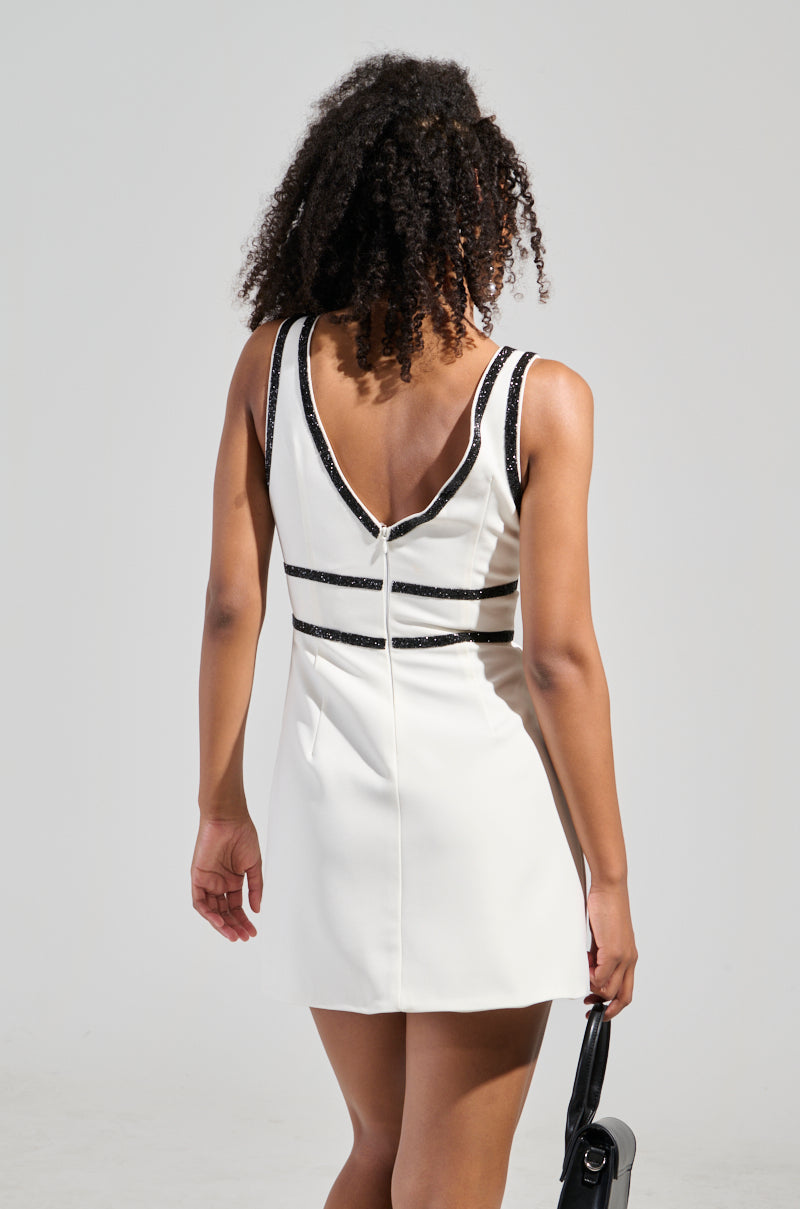 Love Me Harder Woven Mini Dress