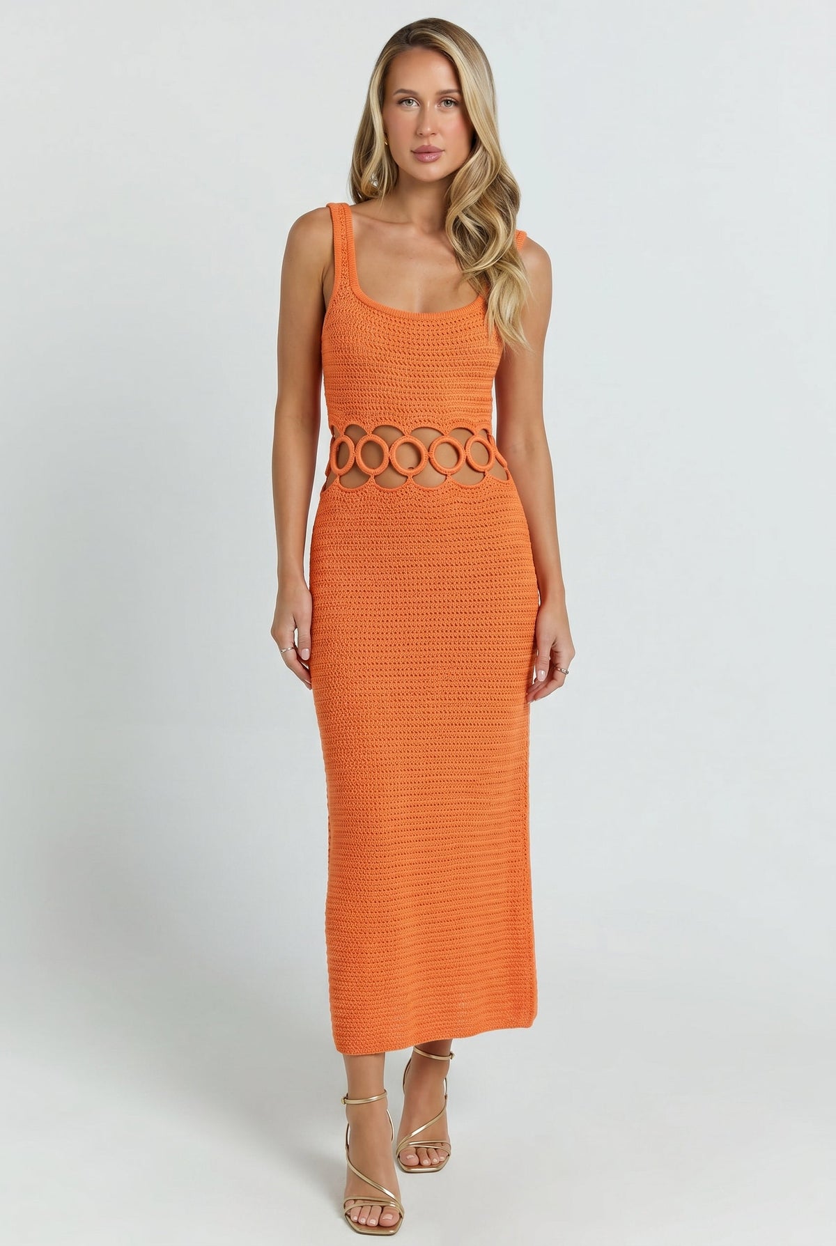 Bali Crochet Midi Dress