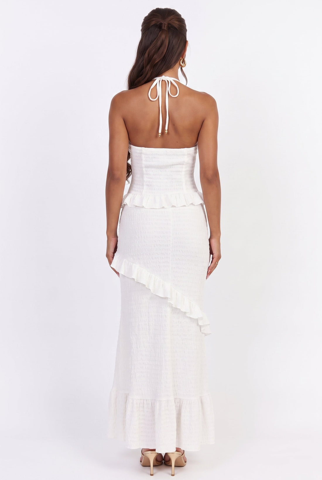 Clemence Smocked Maxi Dress
