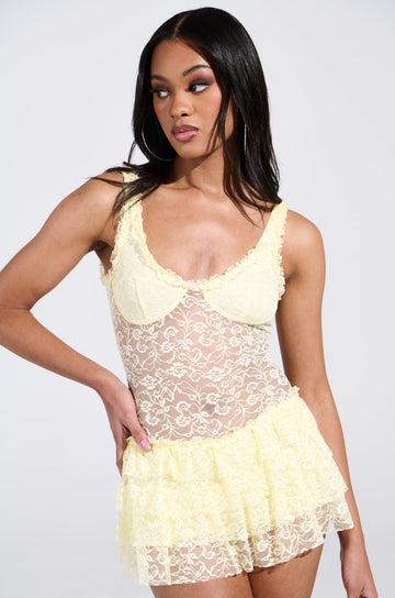 Dreaming About You Lace Mini Dress