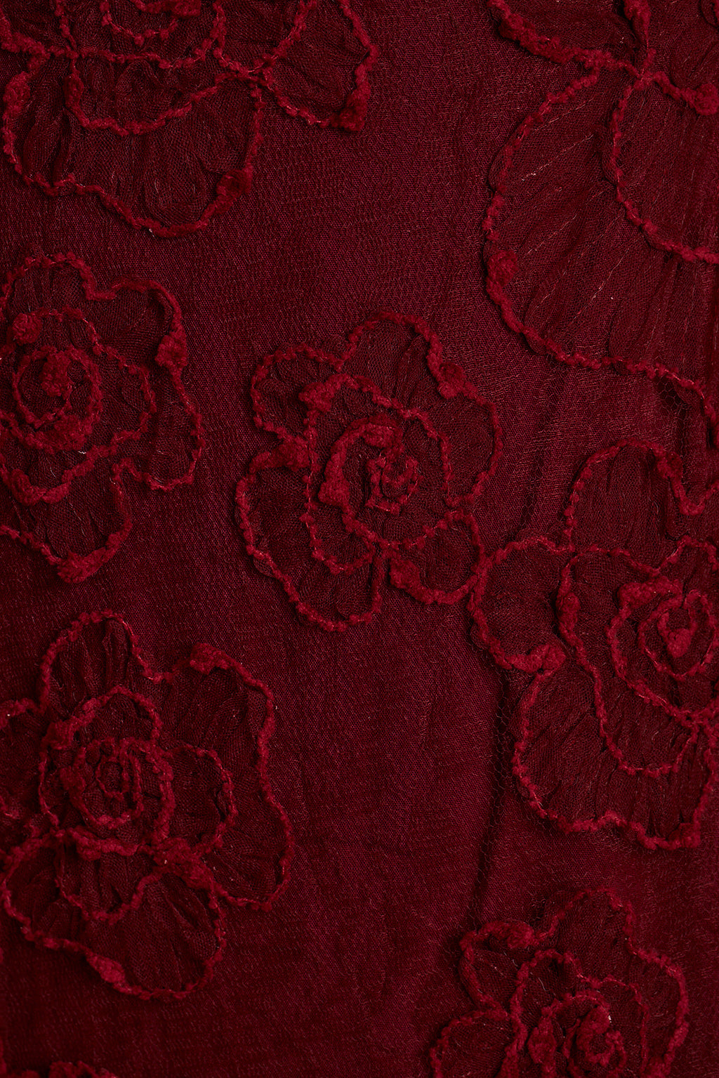 Daylight Mulberry Embroidered Maxi Dress