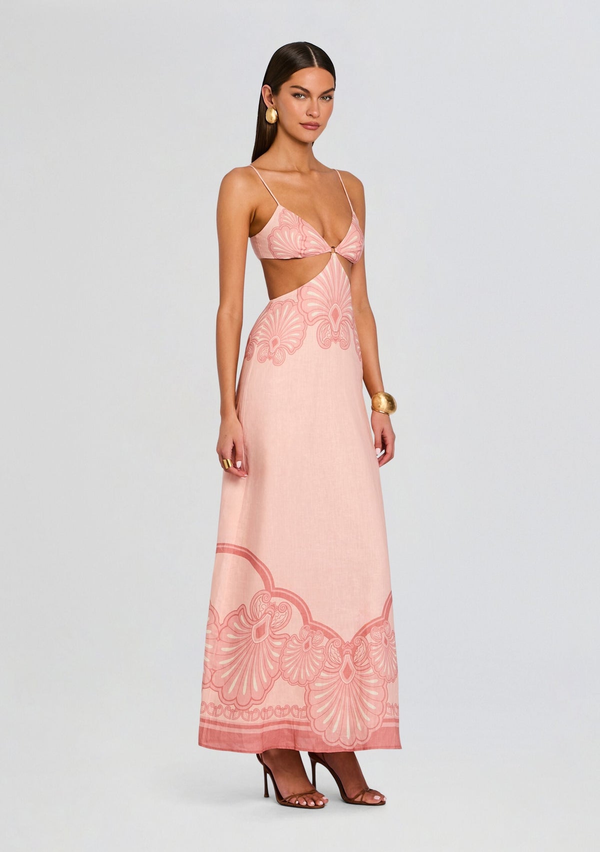 Fuchsia Muse Maxi Dress