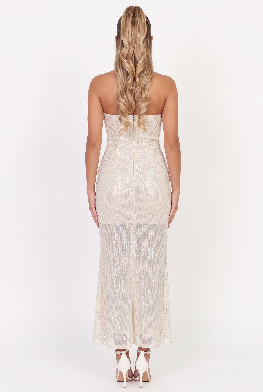 Fizz The Season Sequin Maxi Dress