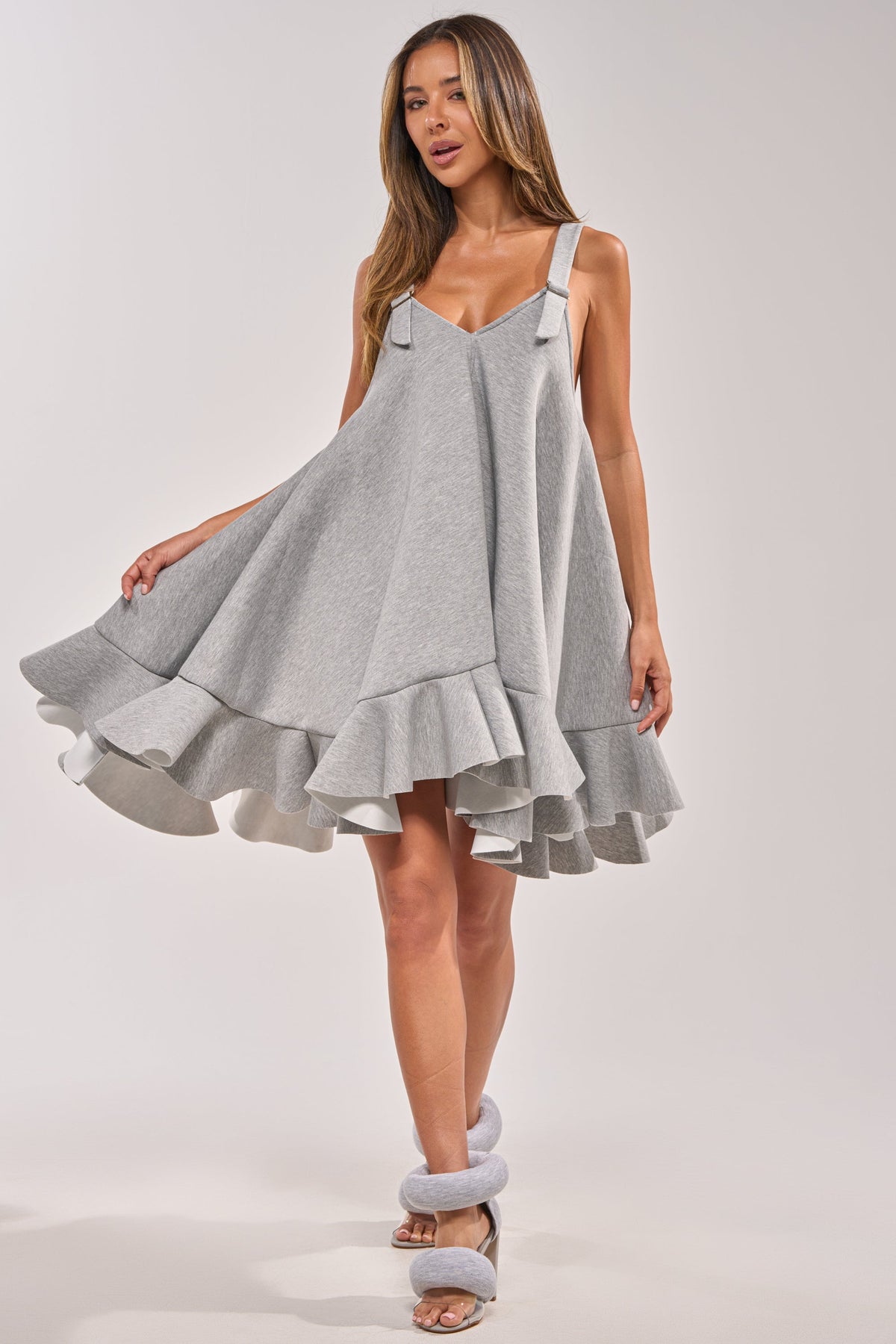 In Too Deep Scuba Mini Dress