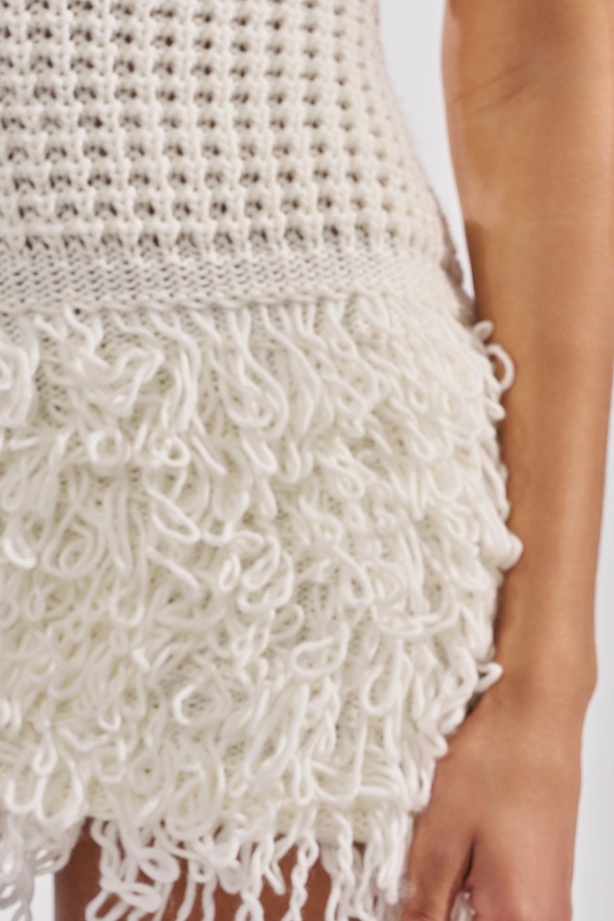 Crochet Cutie Mini Dress