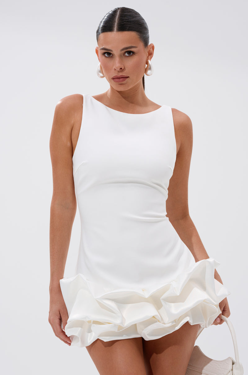 Ruffle City Mini Dress