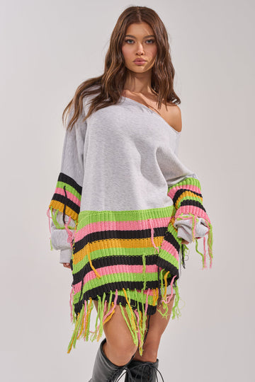 Most Loved Sweatshirt Mini Dress