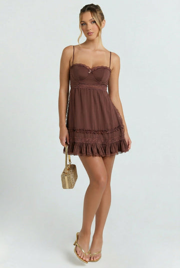 Lace Moment Mini Dress