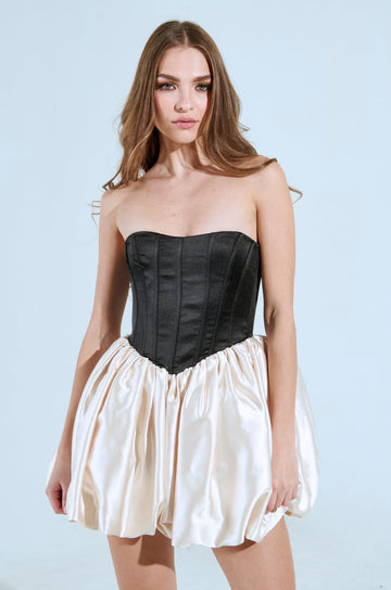 Madison Satin Mini Dress