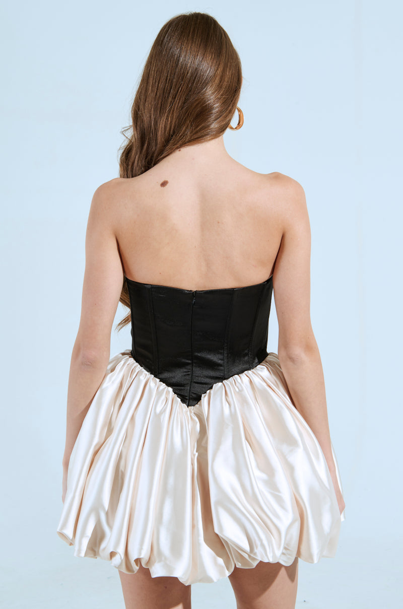 Madison Satin Mini Dress