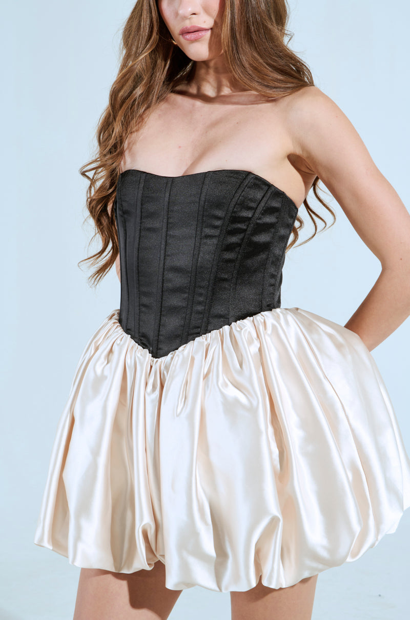 Madison Satin Mini Dress