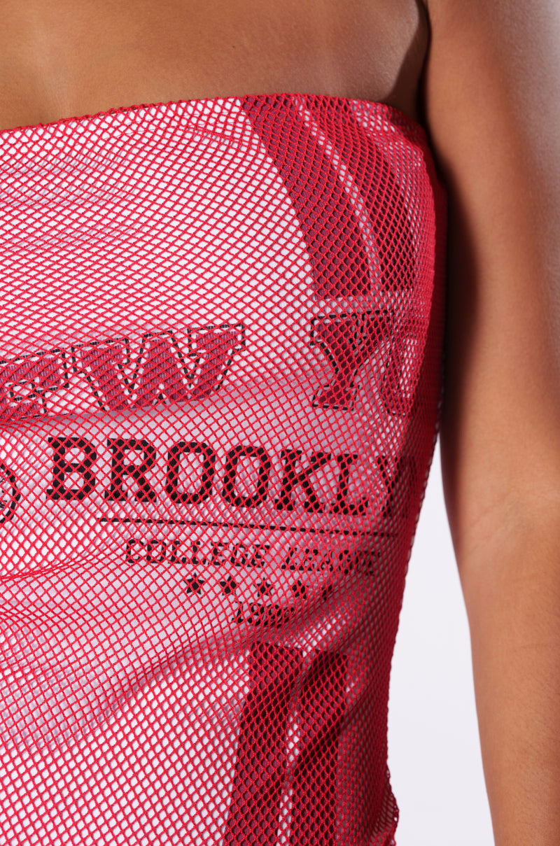 Brooklyn Mesh Mini Dress
