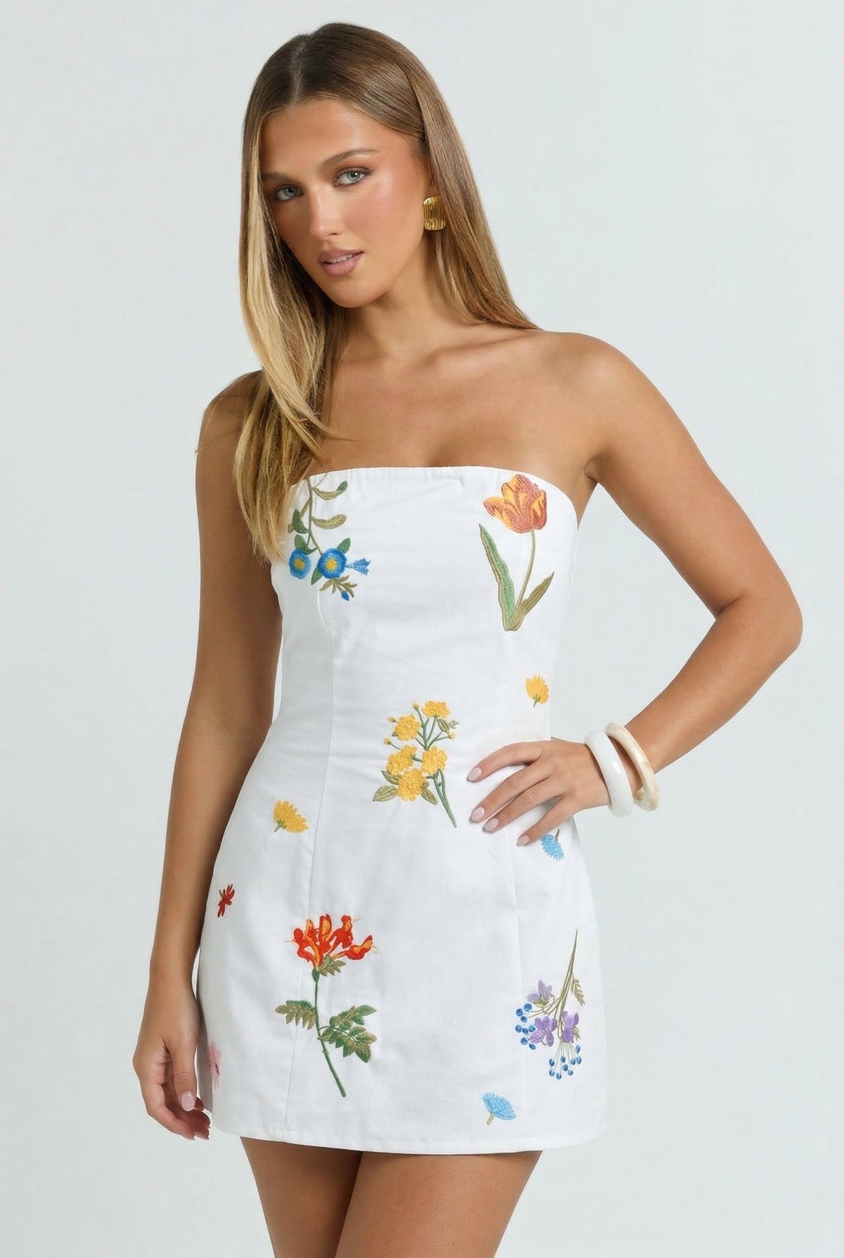 Flower Market Mini Dress