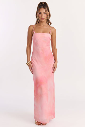 Miyu Bias Cut Maxi Dress