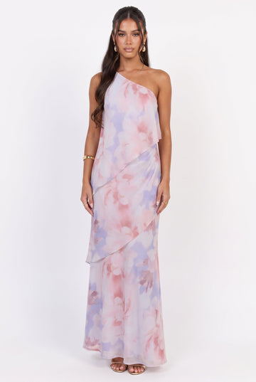 Aralia One Shoulder Maxi Dress