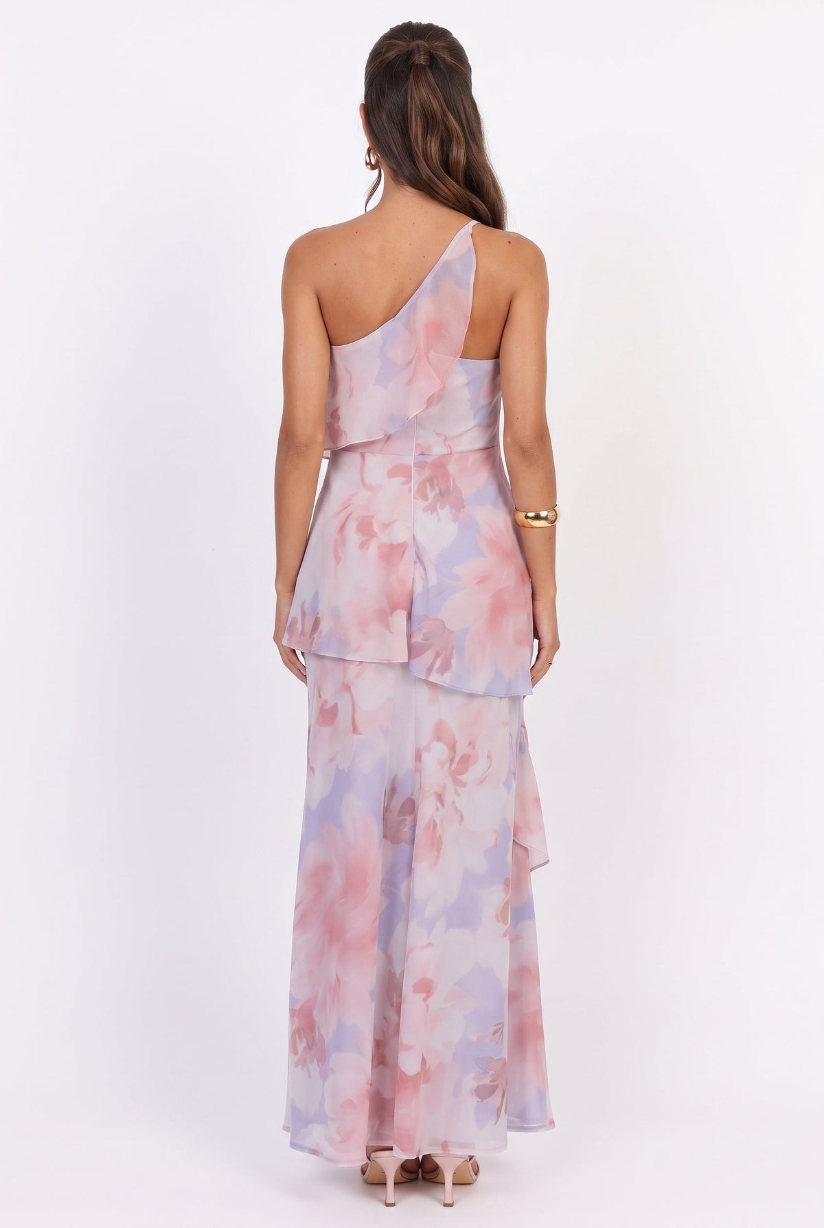 Aralia One Shoulder Maxi Dress