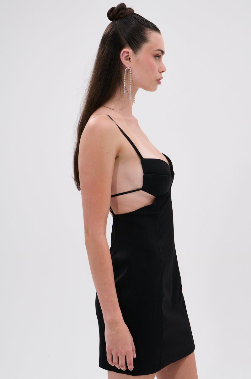 Miami Nights Mini Dress With Cutouts