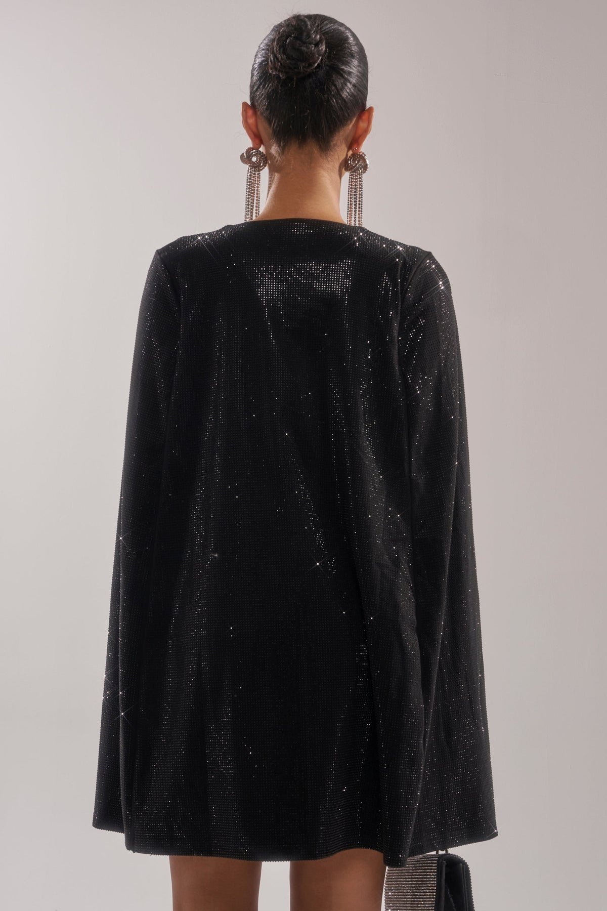 Lets Dance Rhinestone Mini Dress