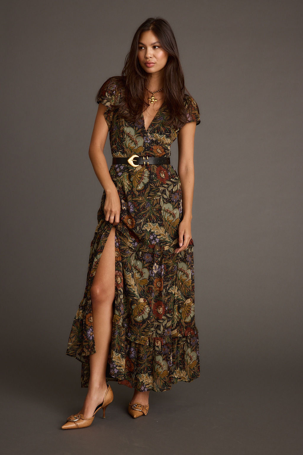Sundance Floral Paisley Maxi Dress