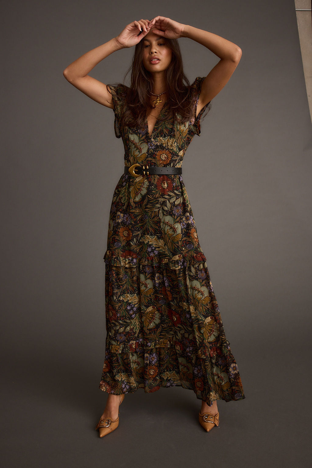 Sundance Floral Paisley Maxi Dress