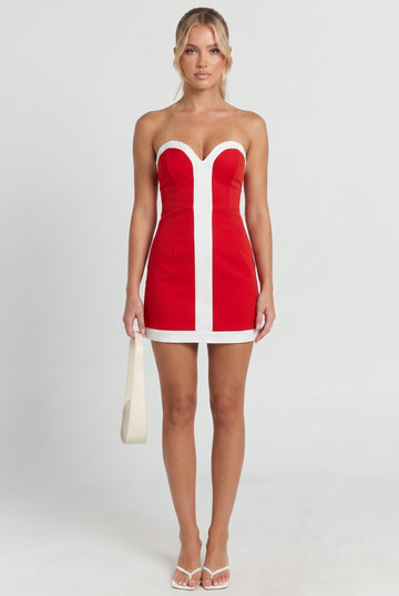 Sunset Sculpt Romper Mini Dress