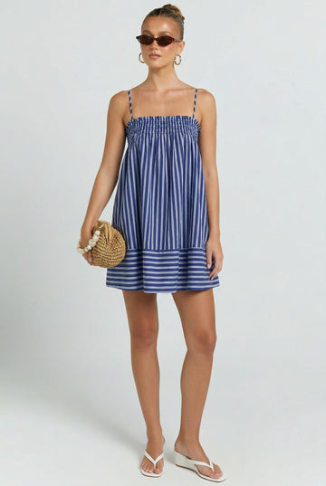 The Dock at Noon Pocketed Mini Dress