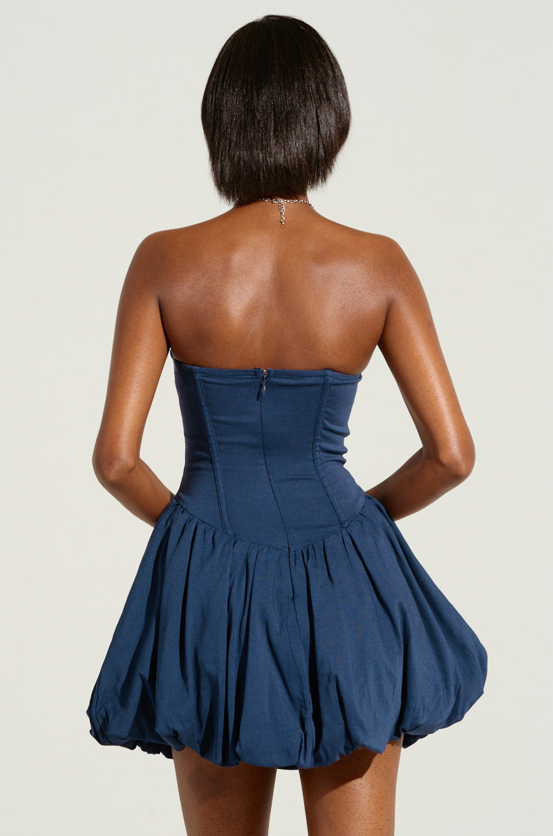 Bella Loo Navy Mini Dress