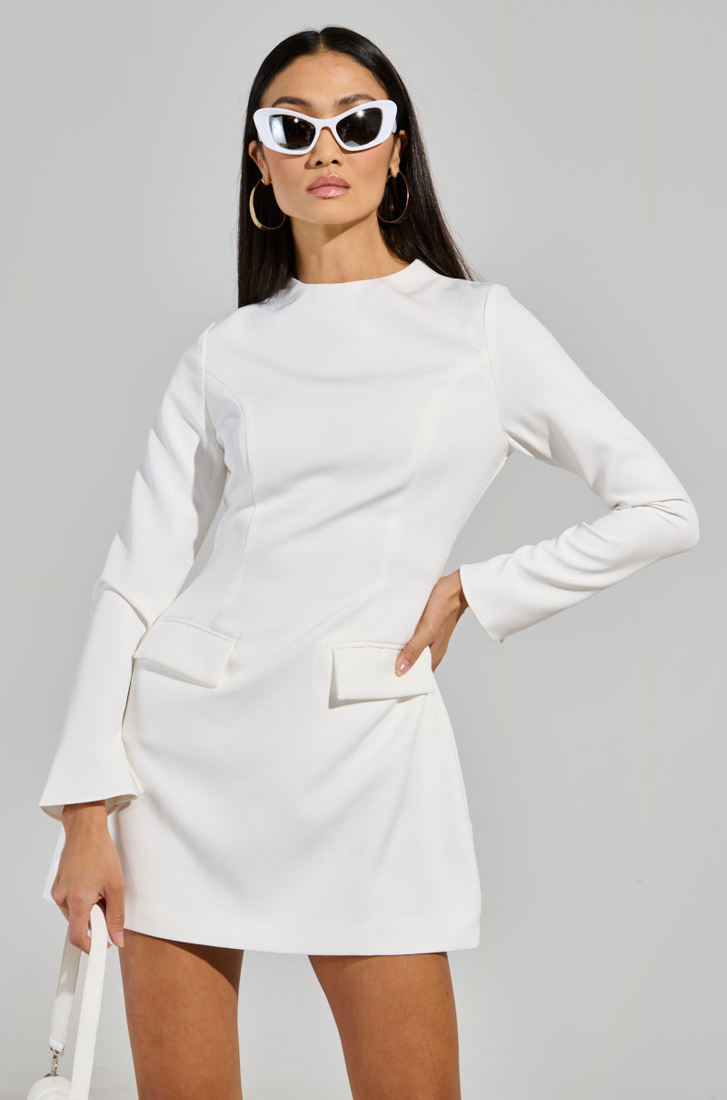 Thinkin About Me Woven Mini Dress