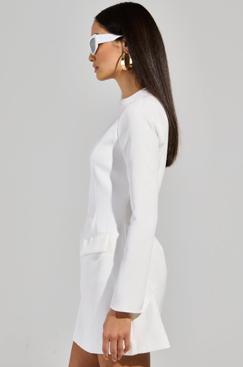 Thinkin About Me Woven Mini Dress