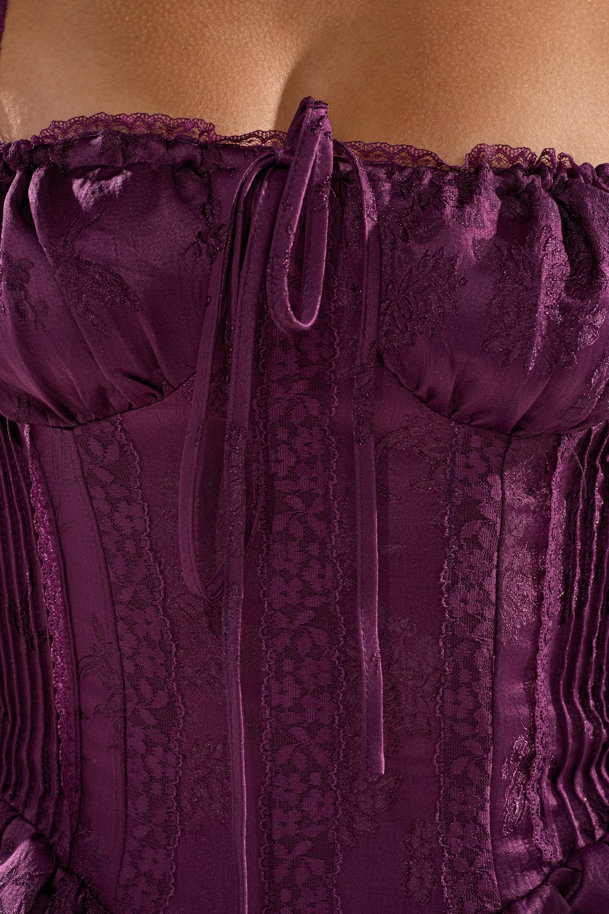 Dance With Me Mini Dress In Plum