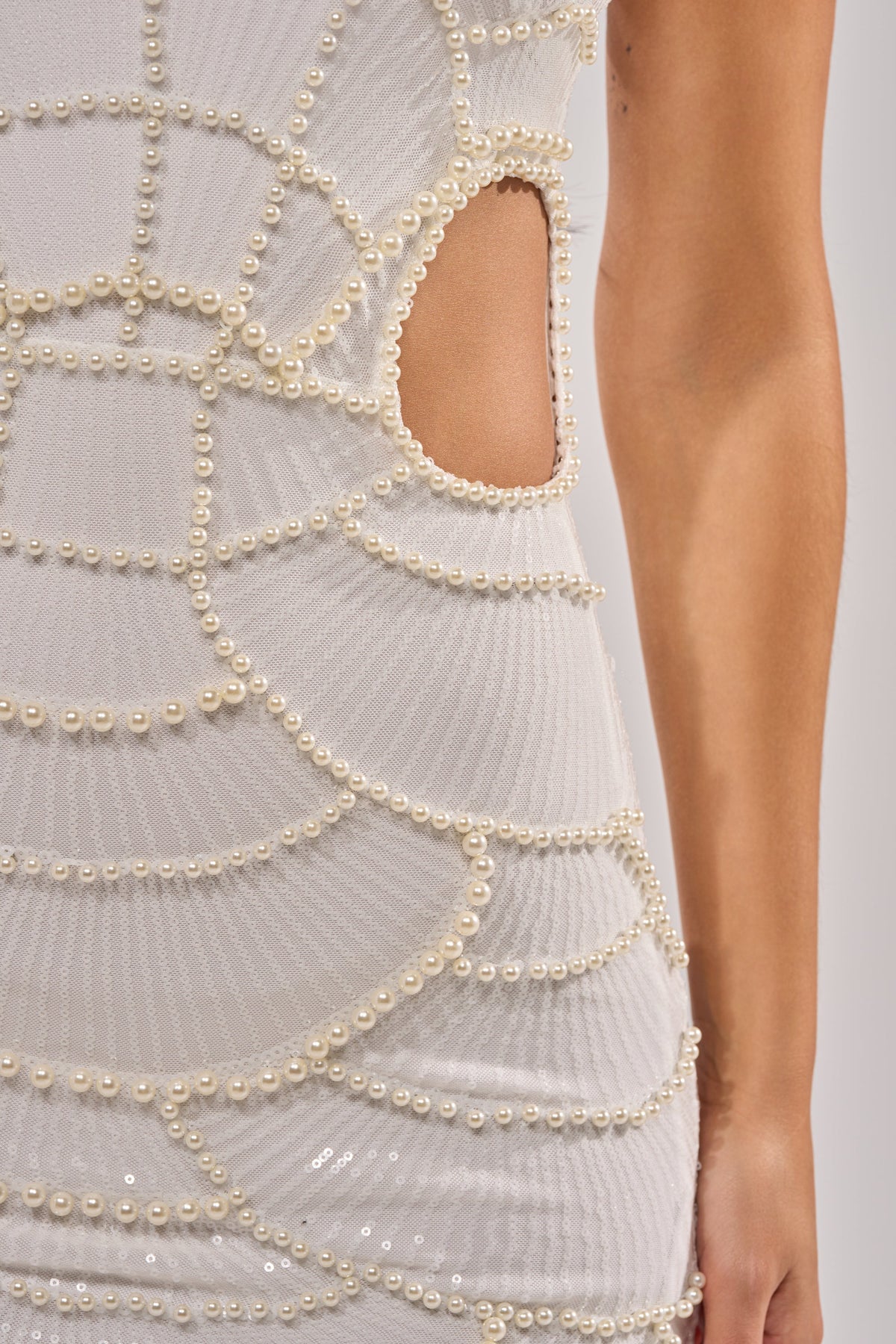 Caught In My Web Mini Dress