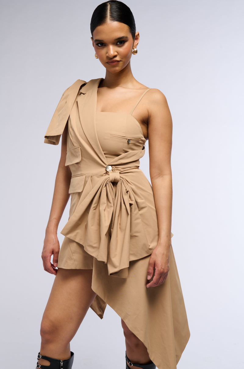 A Little Bit Of Business Mini Dress