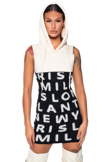 Abc'S Knit Mini Dress