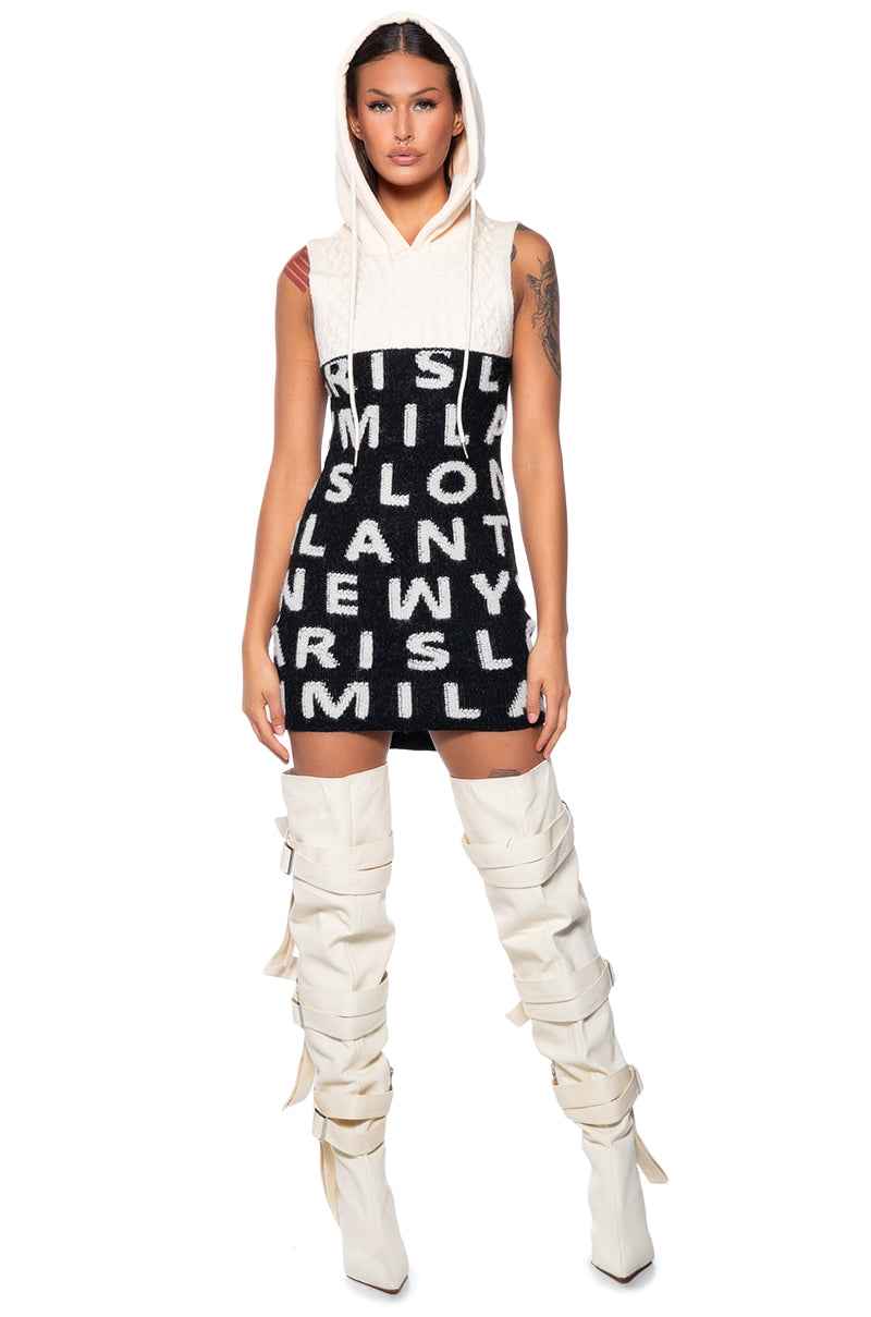 Abc'S Knit Mini Dress